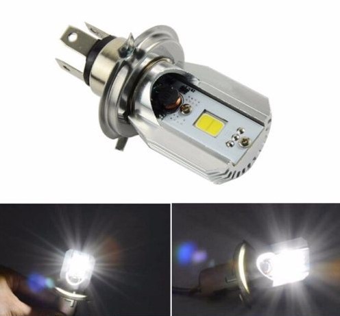 摩托車LED大燈雙爪6W COB BA20D 亮度、適配與選購全指南